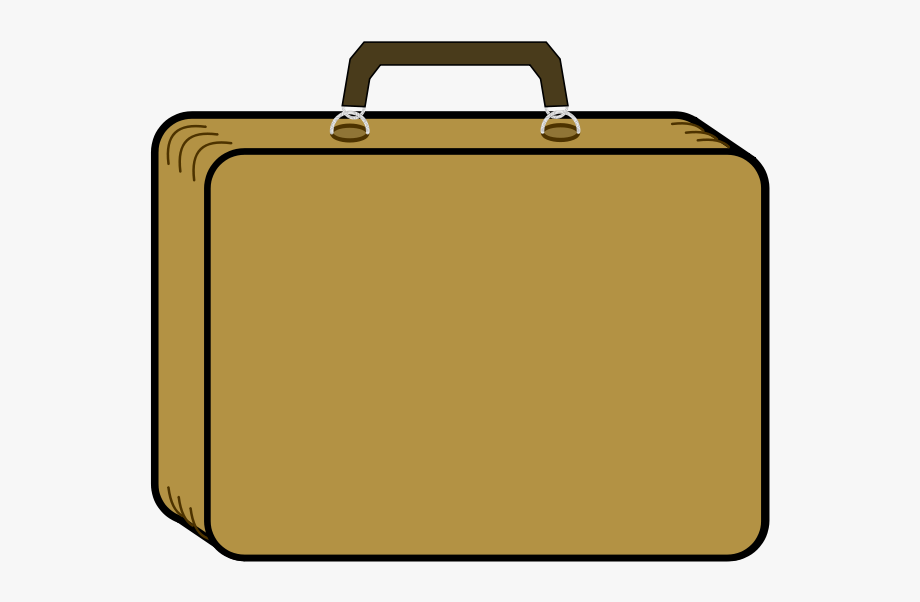 Luggage Vector Vintage - Suitcase Clip Art , Transparent Cartoon 