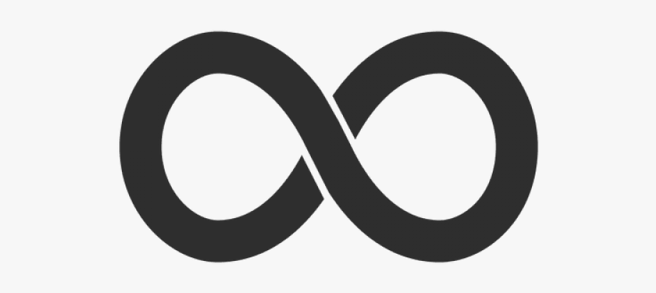 Unlimited Clipart Infinity Symbol - Transparent Simple Logo Png 