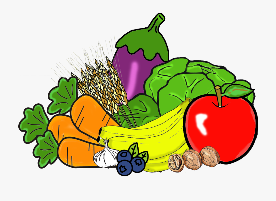 fruits and vegetables cartoon - Clip Art Library