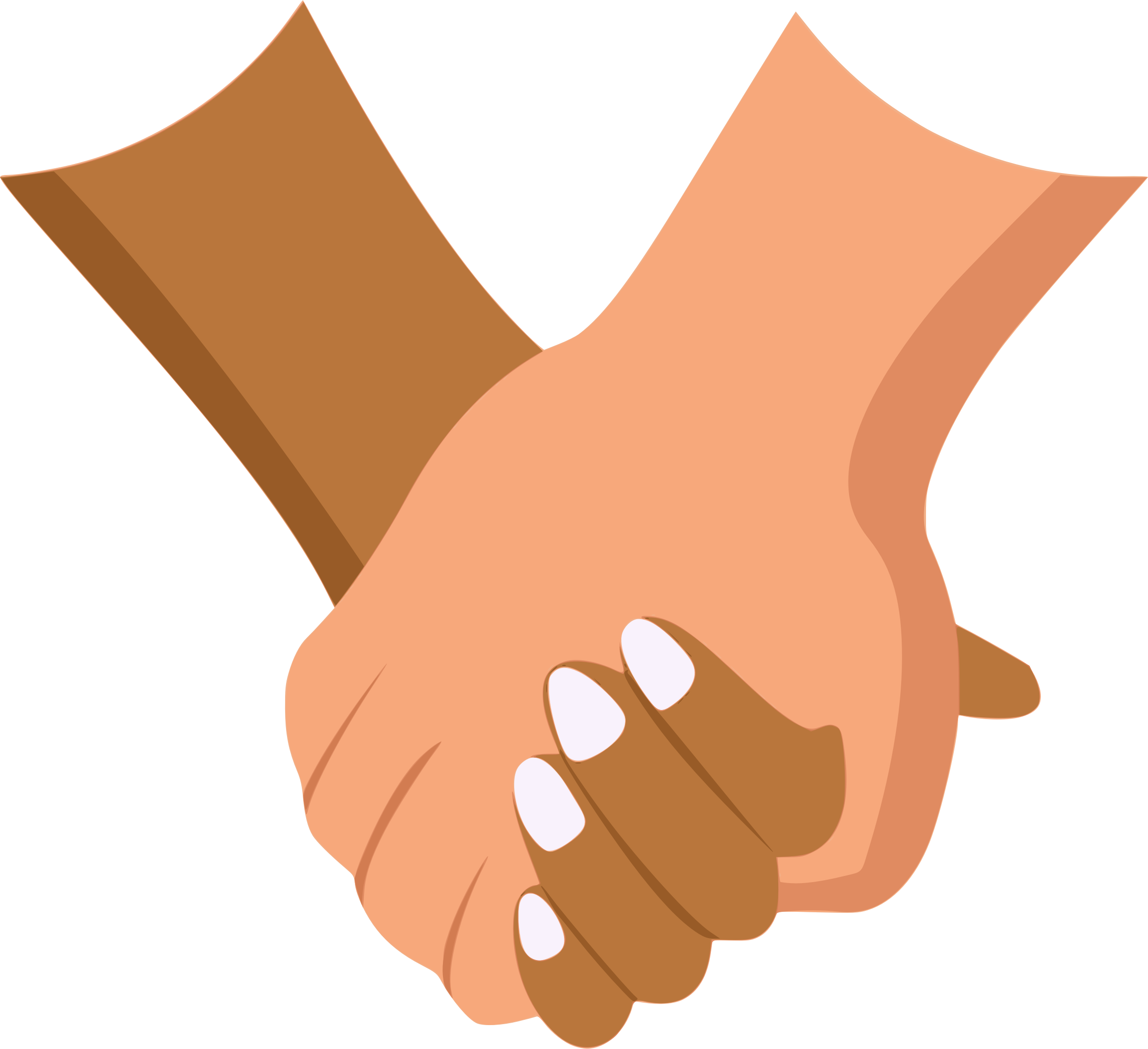 Big Image - Hand Holding Clip Art - Png Download - Full Size 