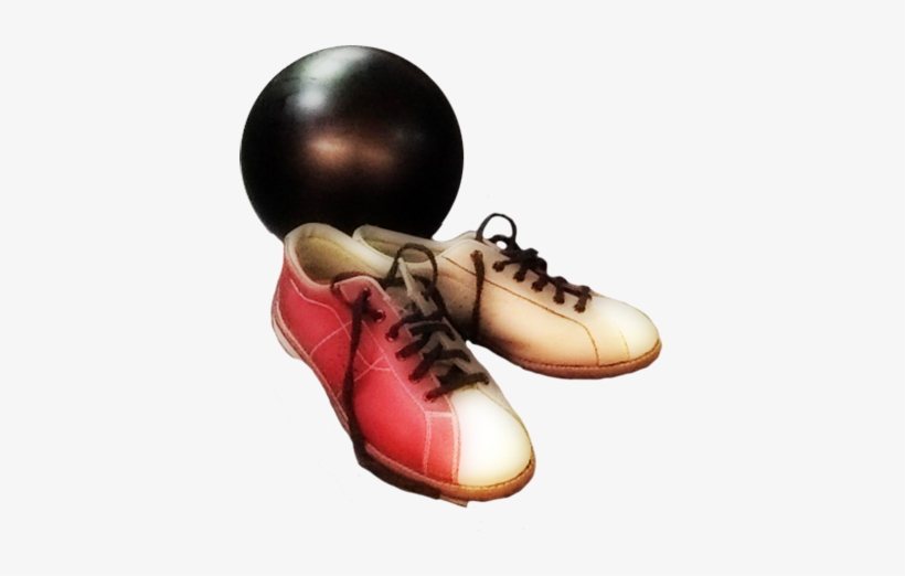 Vintage Drawing Man Bowling, Bowling Shoes And Bowling - Bowling 