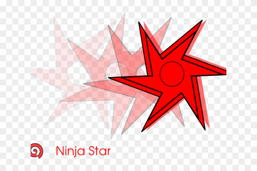 Ninja Star Cliparts - Ninja Star, HD Png Download 
