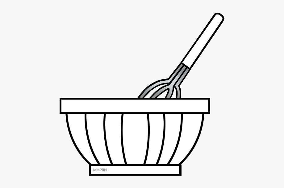 White Mixing Bowl - Mixing Bowl Clipart , Transparent Cartoon 