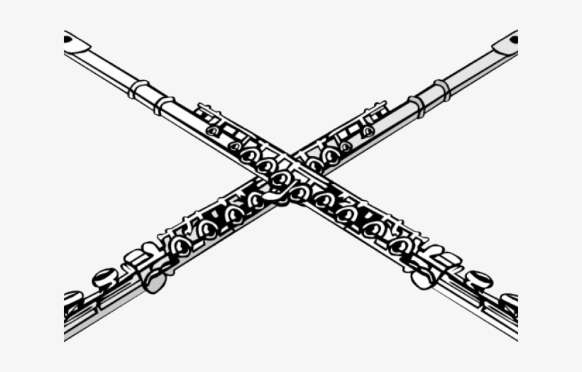 Marching Band Flute Clipart -  PNG Download - PNGkit