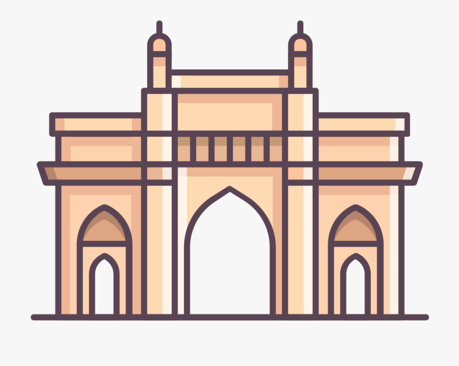 gateway of india icon - Clip Art Library