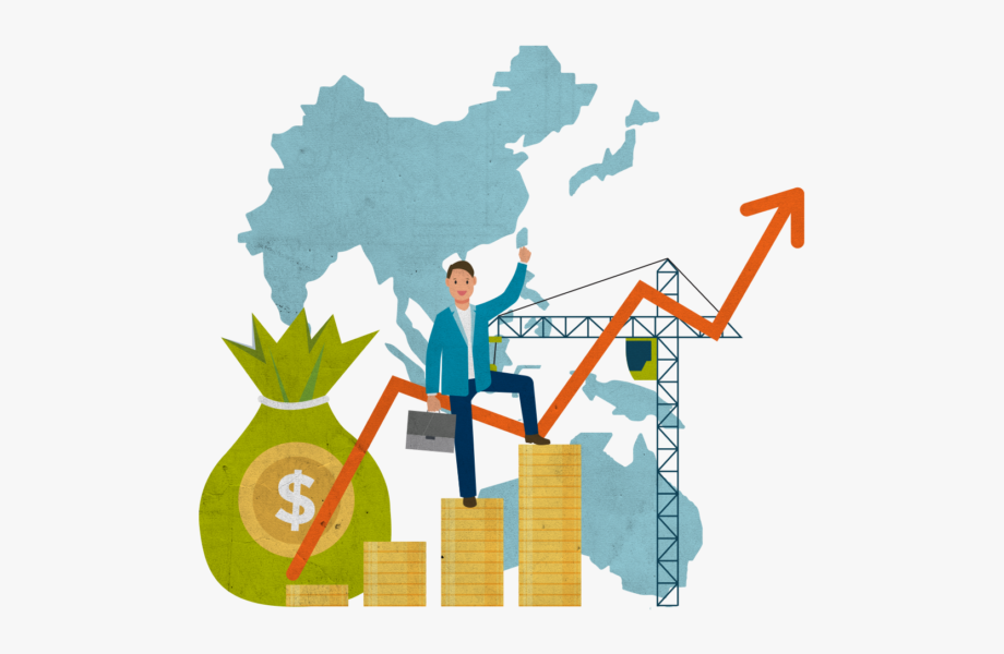 Clip Art Download Apac Stocks Up On - Market Economy Clipart 