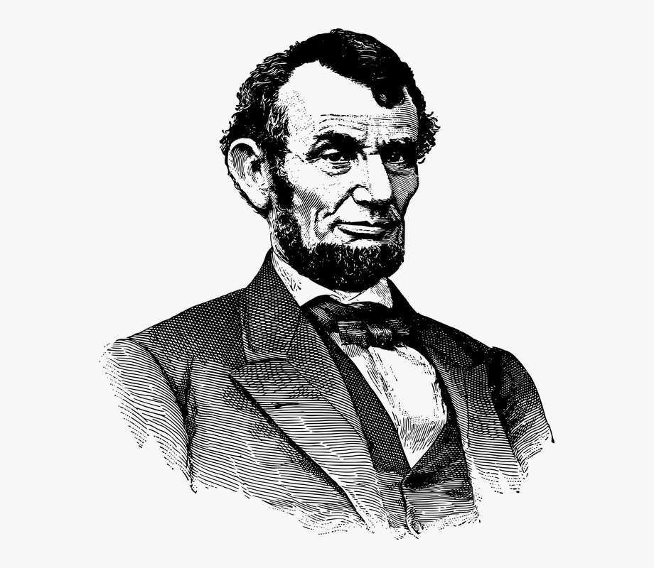 Lincoln Drawing - Clip Art Abraham Lincoln , Transparent Cartoon 