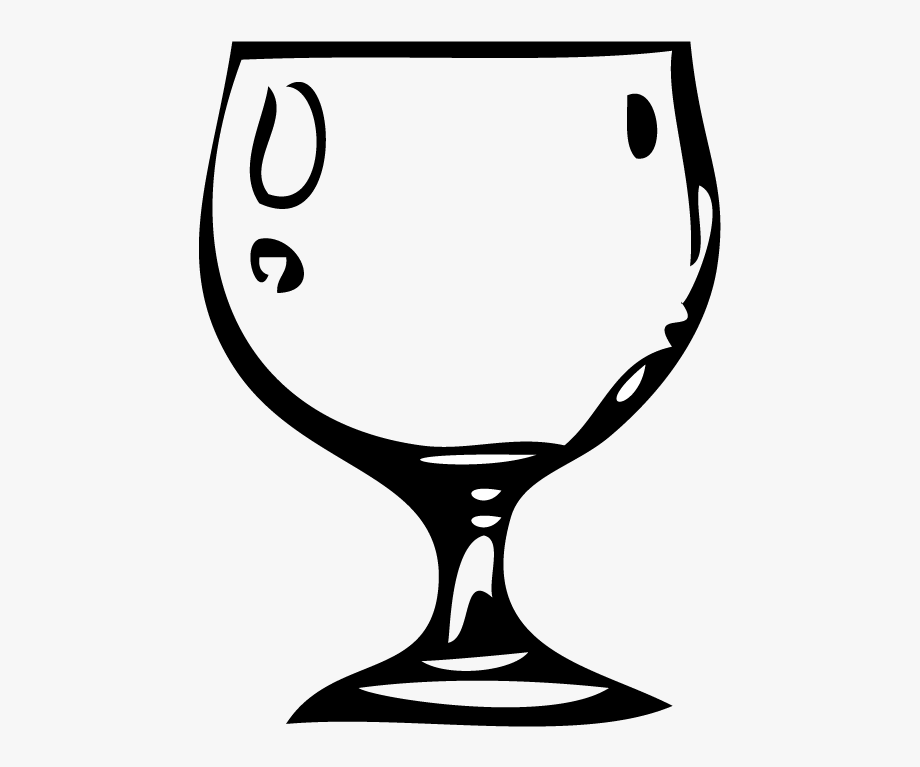 Glassware - Water Goblet Glass Clipart , Transparent Cartoon, Free 