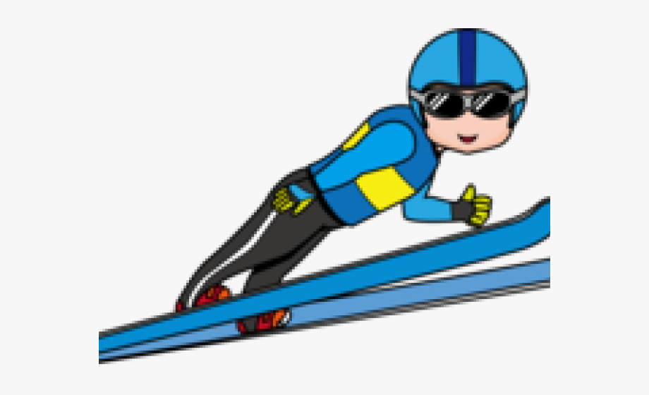 Ski Jumping Clipart , Transparent Cartoon, Free Cliparts 