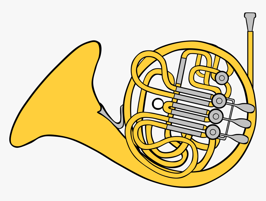 Free Transparent Cliparts Download - French Horn Clipart, HD Png 