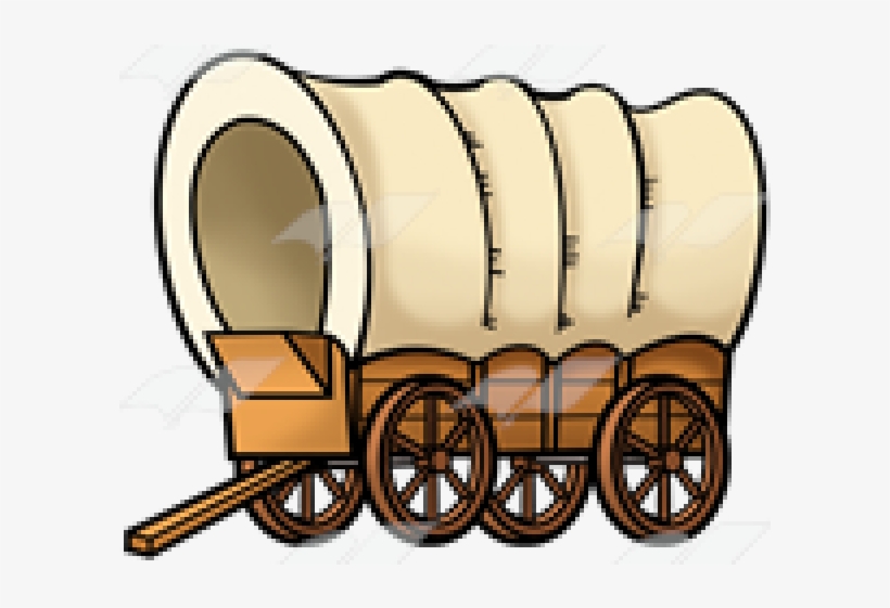Pioneer Clipart Covered Wagon - Free Transparent PNG Download 