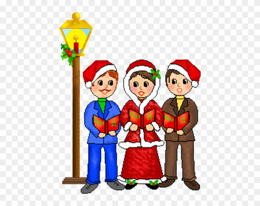 Banner Stock Caroling Clipart Carol Singer - Free Christmas 
