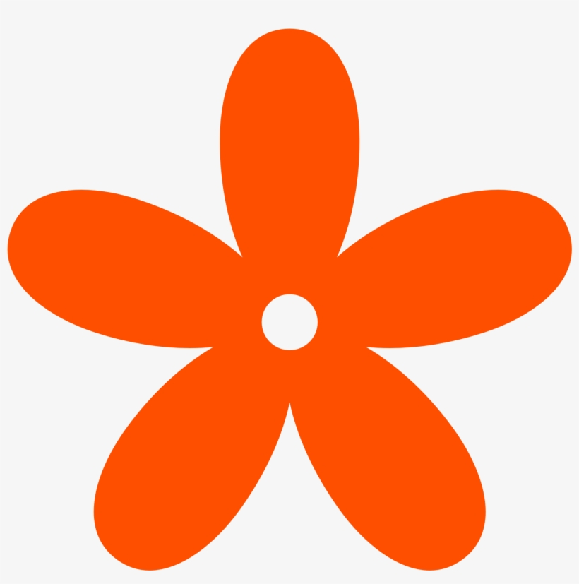 Free Orange Flower Clipart Download Free Orange Flower Clipart Png