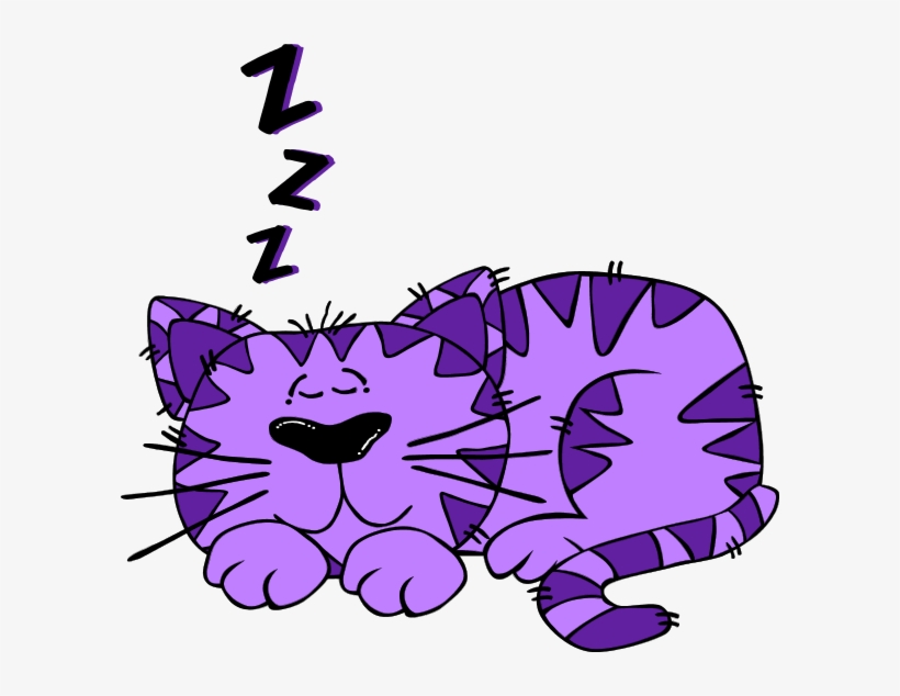 cat sleeping clipart - Clip Art Library