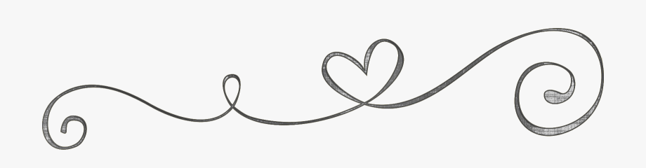 Heart Swirls Png - Swirl With Heart Png , Transparent Cartoon 