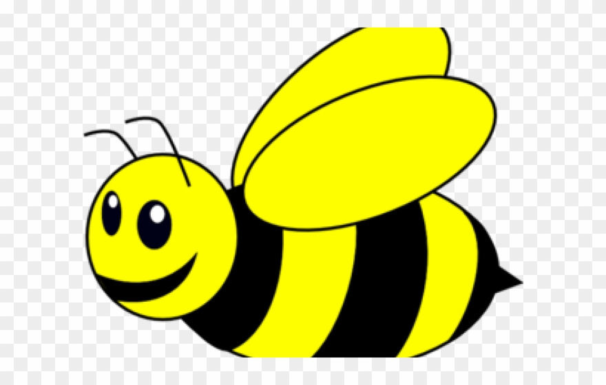 Bumblebee Clipart - Black And White Clip Art Bee - Png Download 