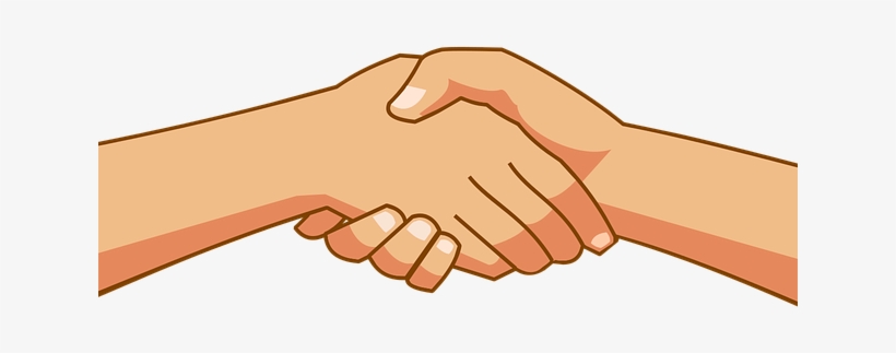 Free Handshake Clipart - Hands Shake Clipart Png -  PNG 