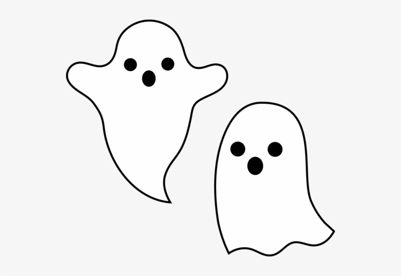 Spooky Halloween Clipart - Ghost -  PNG Download - PNGkit