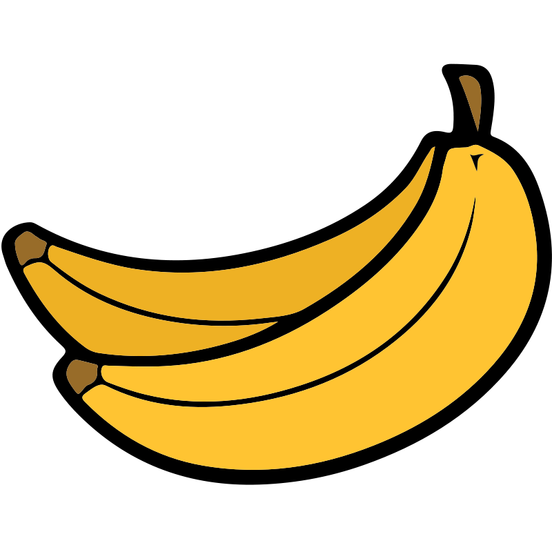 Transparent Background Banana Clipart Clip Art Library
