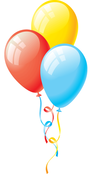 Free Birthday Balloons Clip Art Pictures 