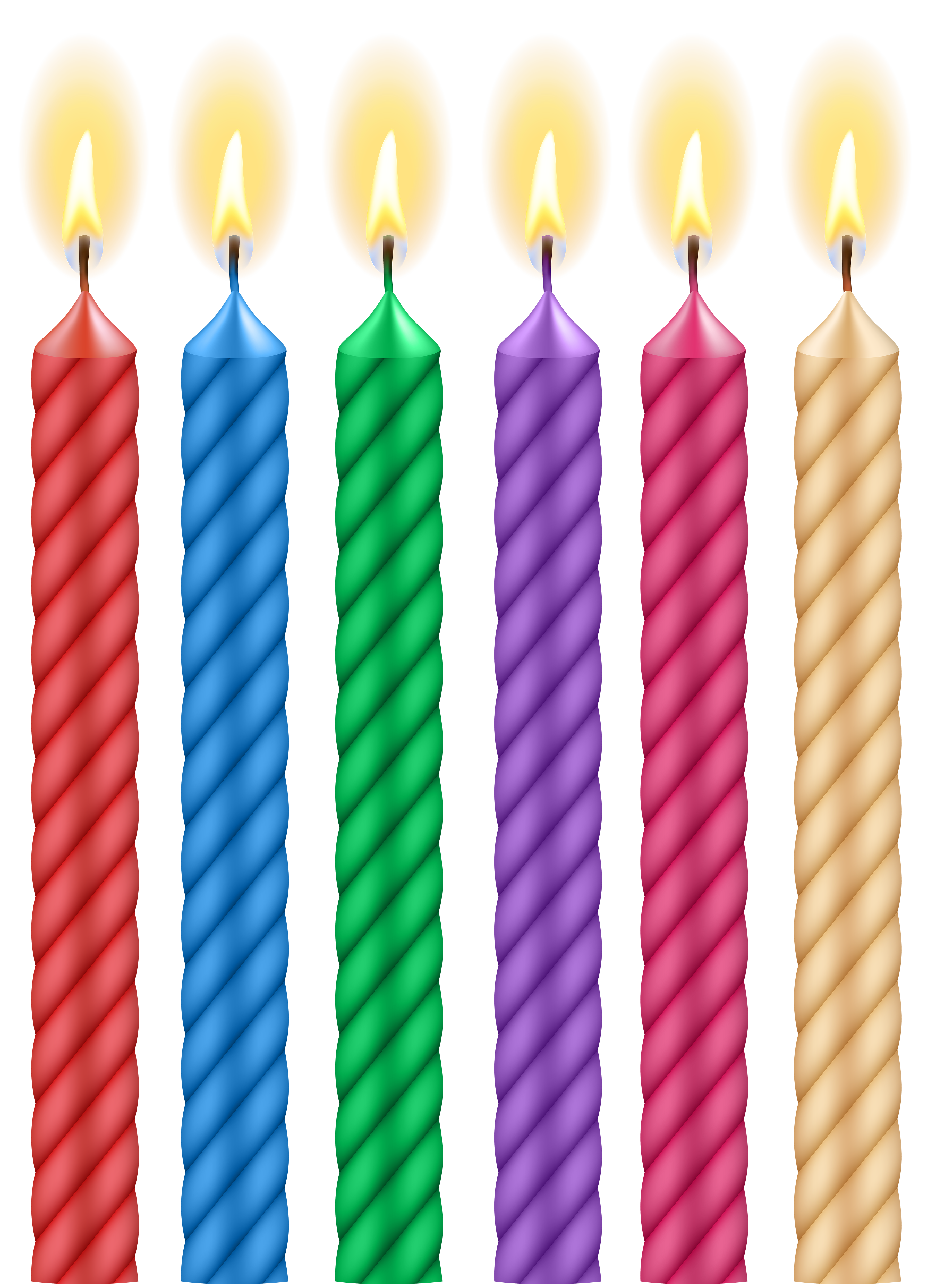 Birthday Candles PNG Clip Art Image | Gallery Yopriceville - High 