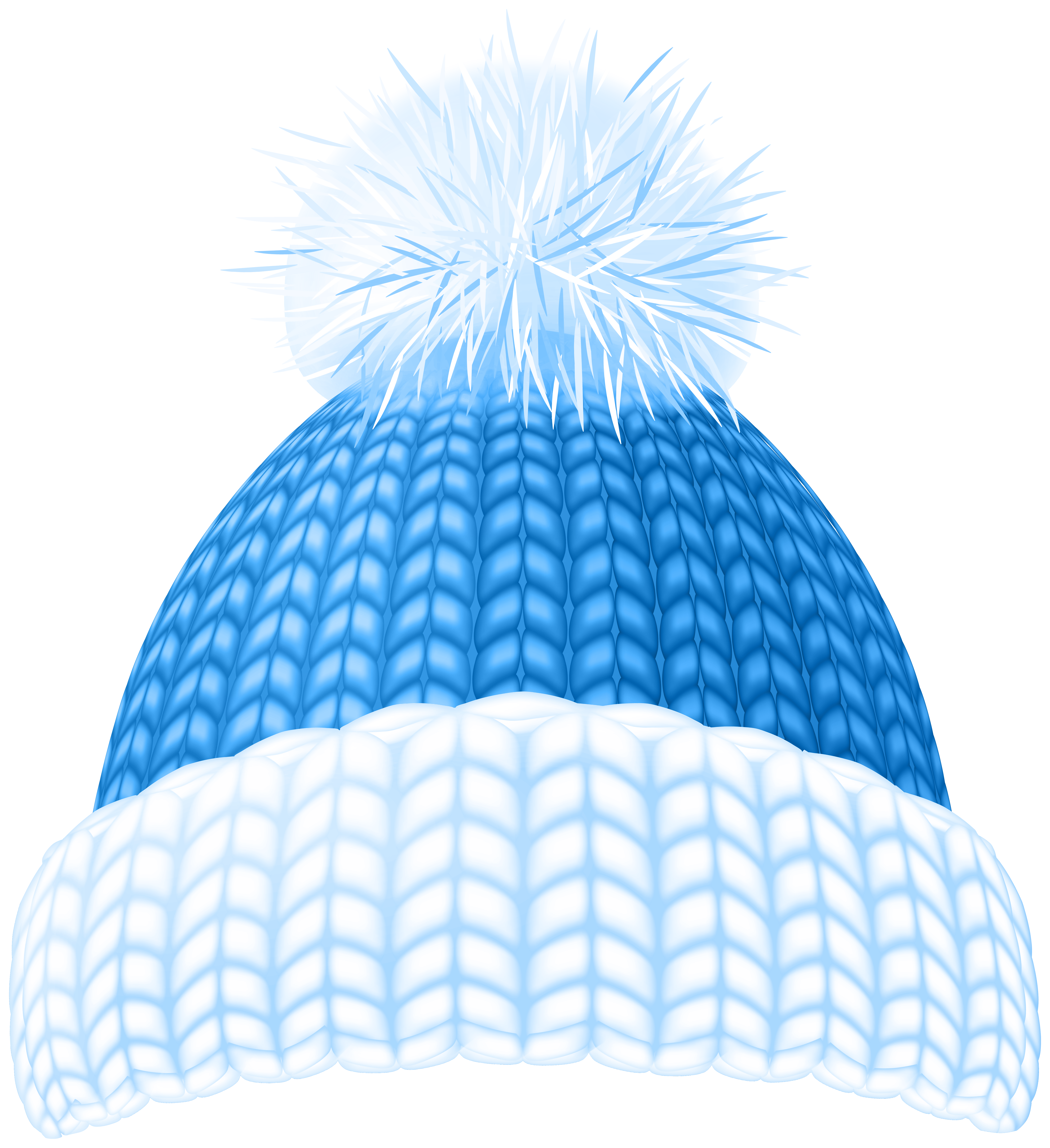 Blue Winter Hat Clip Art Image - Best WEB Clipart