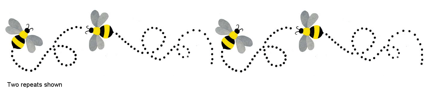 cute flying bee clipart