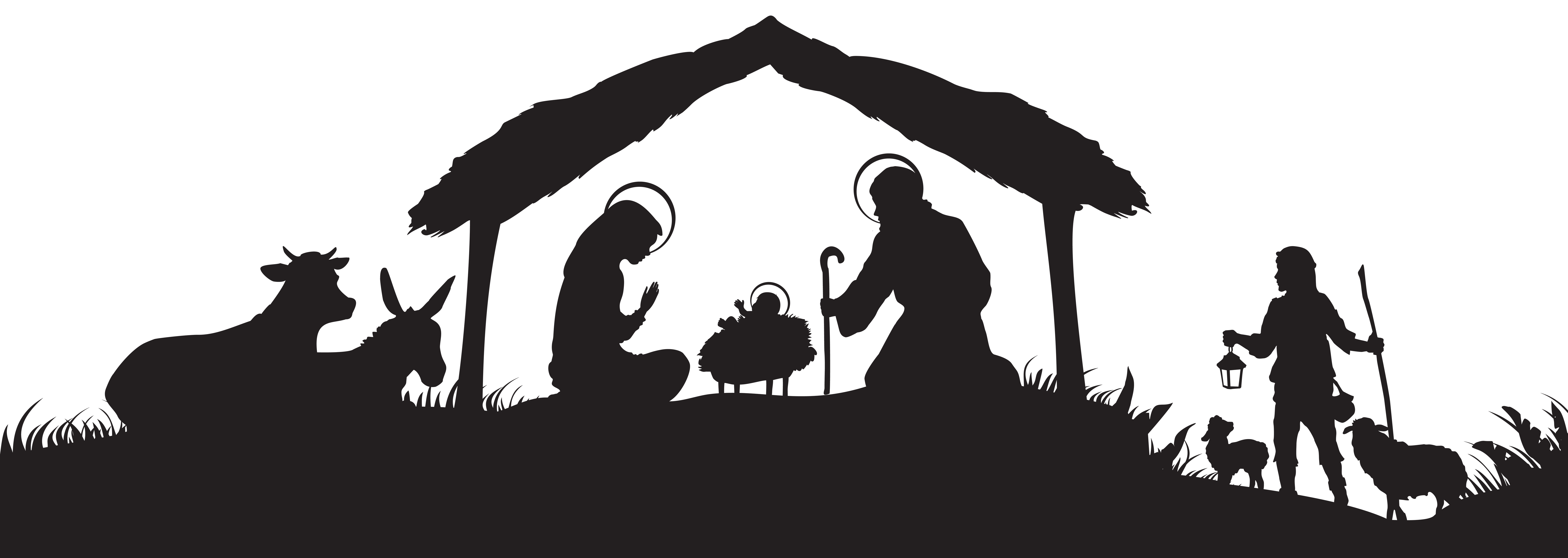 Collection of Nativity Scene Clipart (73) .