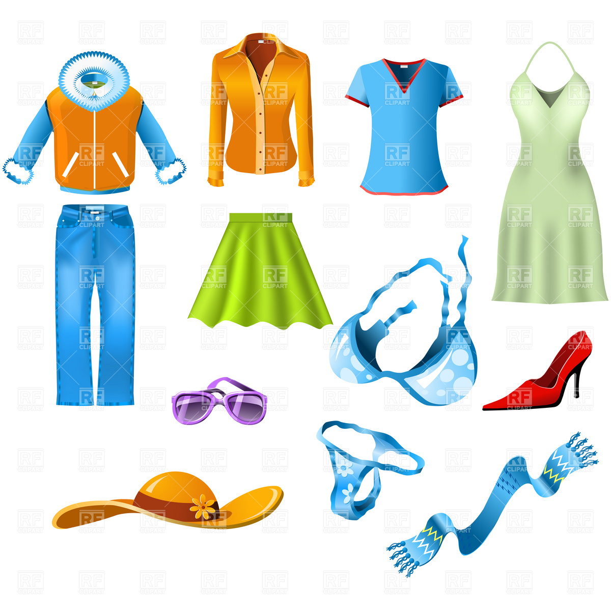 Clothing fashion clothes clipart kid 