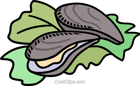 oysters Royalty Free Vector Clip Art illustration -vc009497 