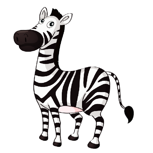 Cute baby zebra zebra cartoon pictures clip art 