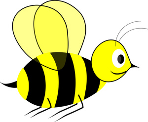 Cute bee clipart free clipart images 2 2 clipartcow 