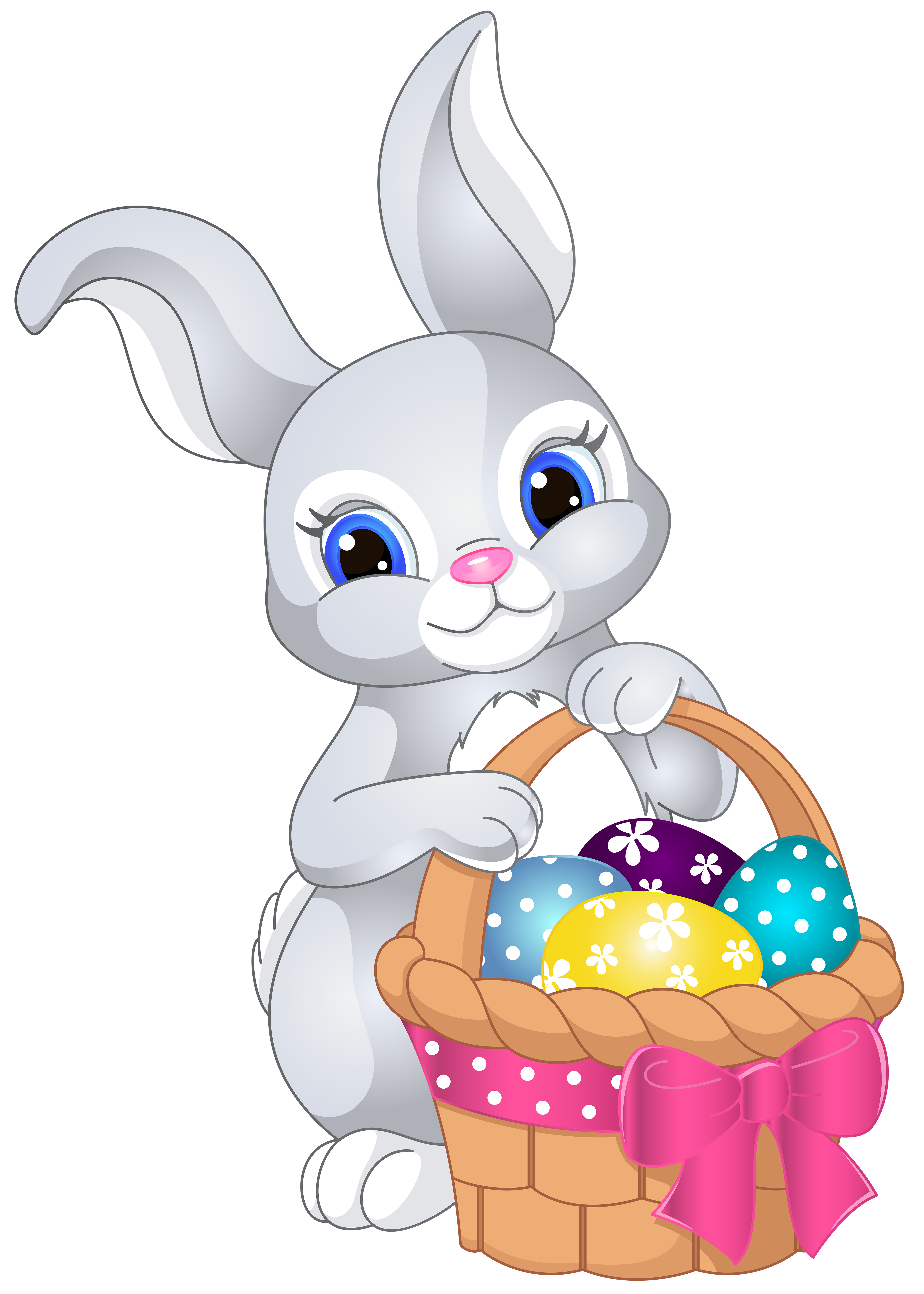 Transparent Background Easter Bunny Clipart Clip Art Library