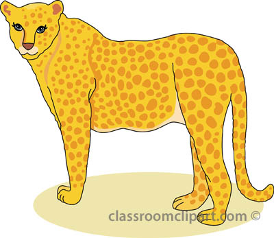 Free cheetah clipart clip art pictures graphics illustrations 