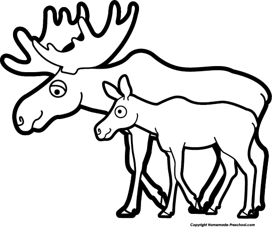 Free moose clipart 6 