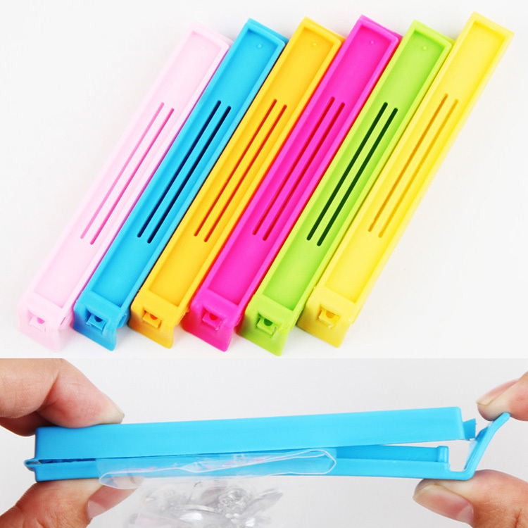 US $0.71 91% OFF|6PCS/pack Hot Sale Home Food Close Clip Seal Bags Storage Sealing Rods Sealer Clips Drop Shipping 10..4cm-in Bag Clips from Home  