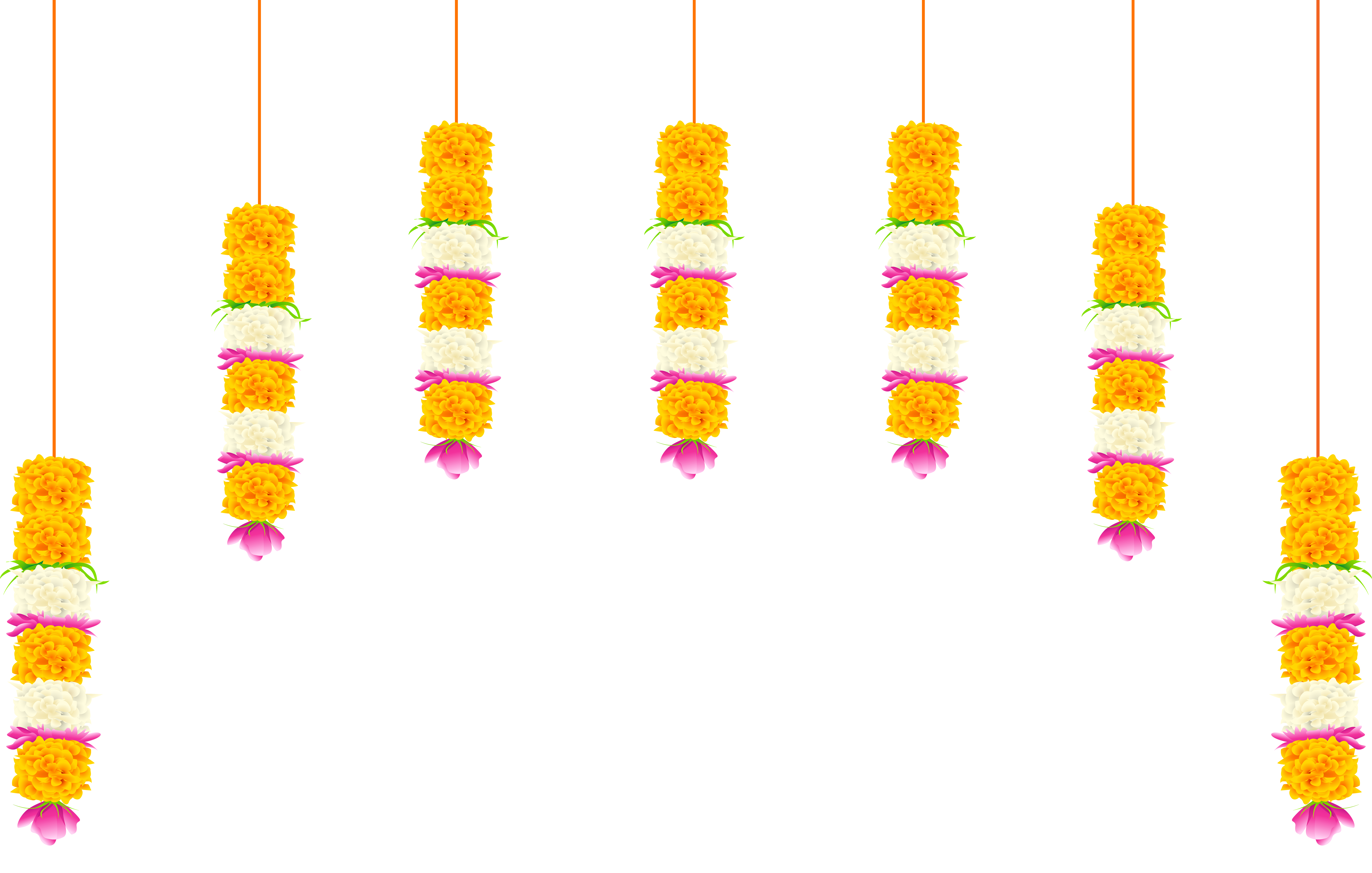 indian garland png - Clip Art Library.