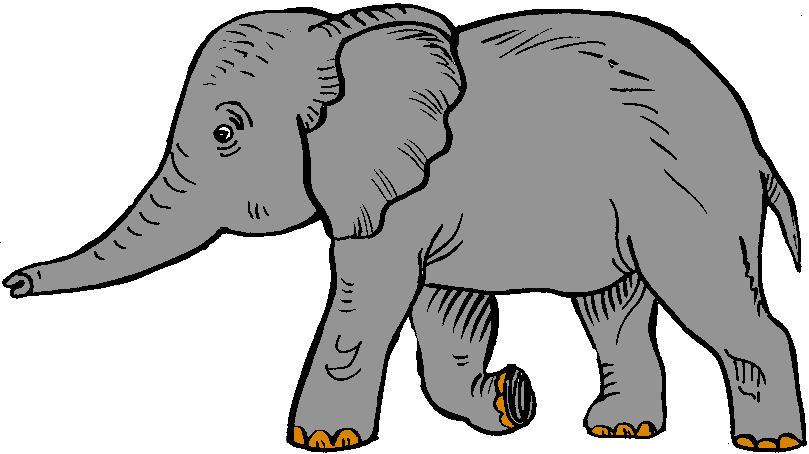 Indian elephant clip art free clipart images 