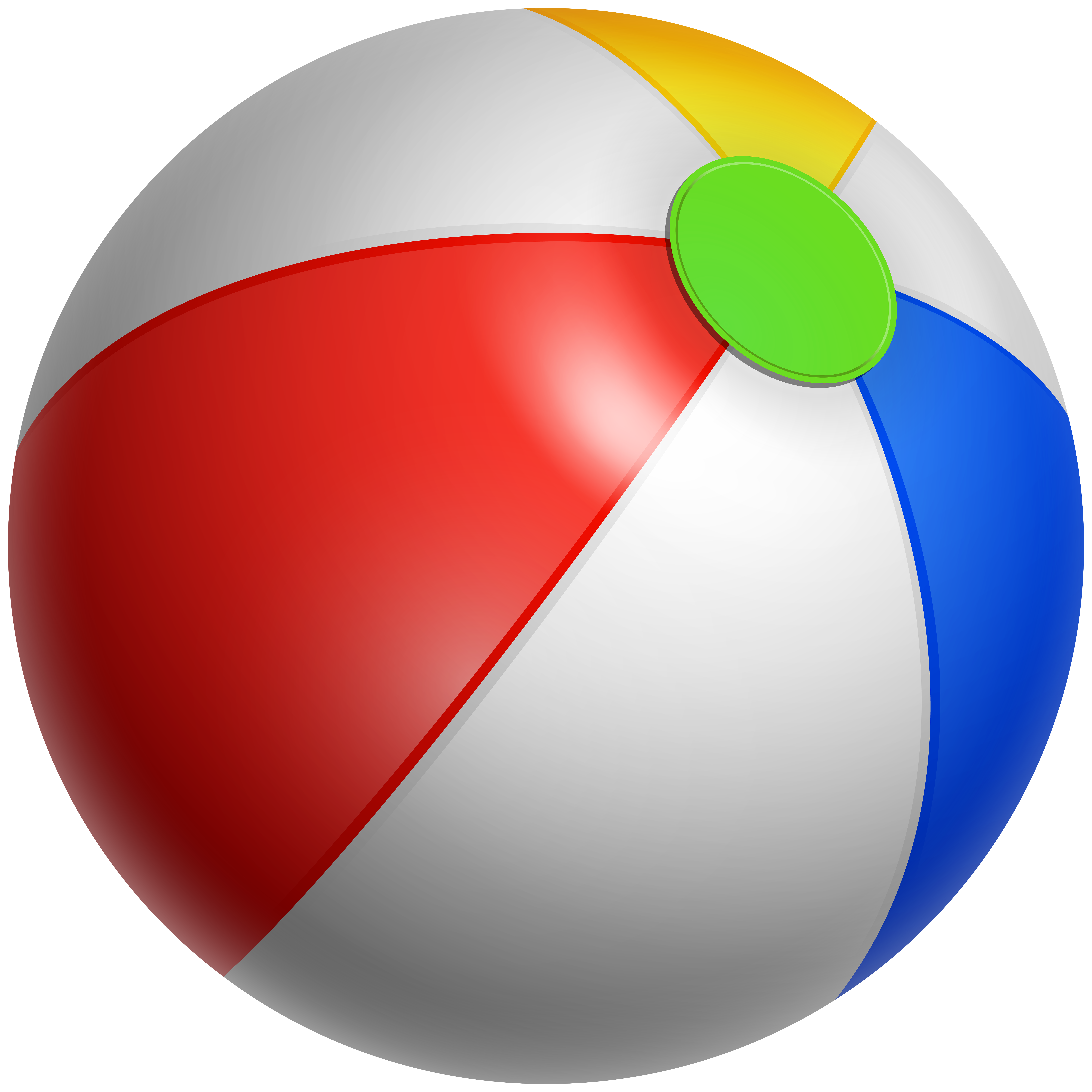 Inflatable Beach Ball PNG Clip Art Image | Gallery Yopriceville 