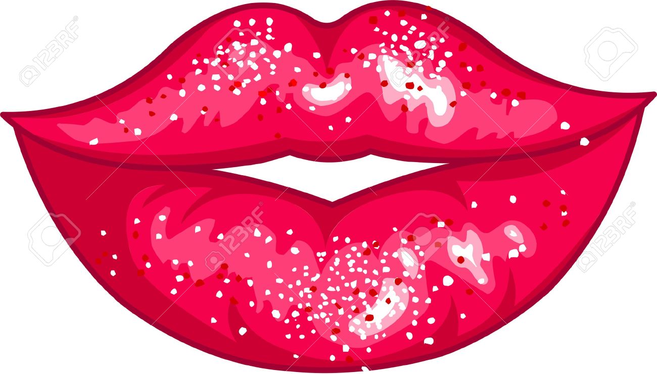 Kiss lips clip art kissing lips clipartfest 