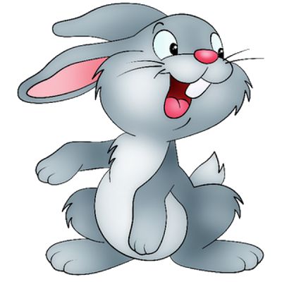 Moving bunny clip art cartoon bunny rabbits clip art images 