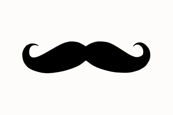 Mustache clipart free clip art images 