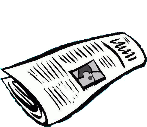 Newspaper clipart free images 5 