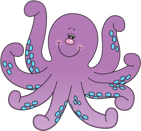 Octopus clipart 3 image 