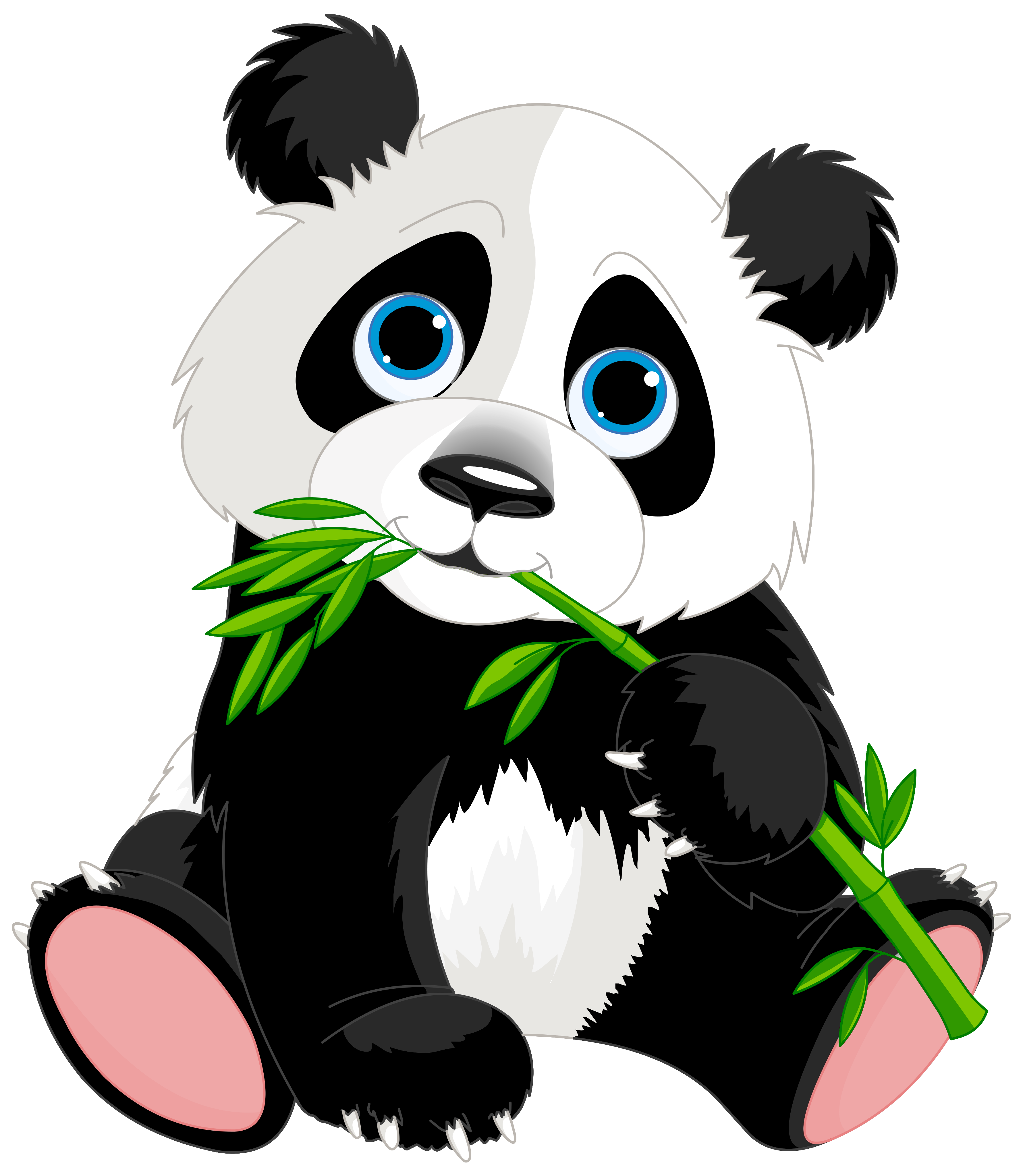 Panda bamboo clipart free clipart images clipartbold 2 