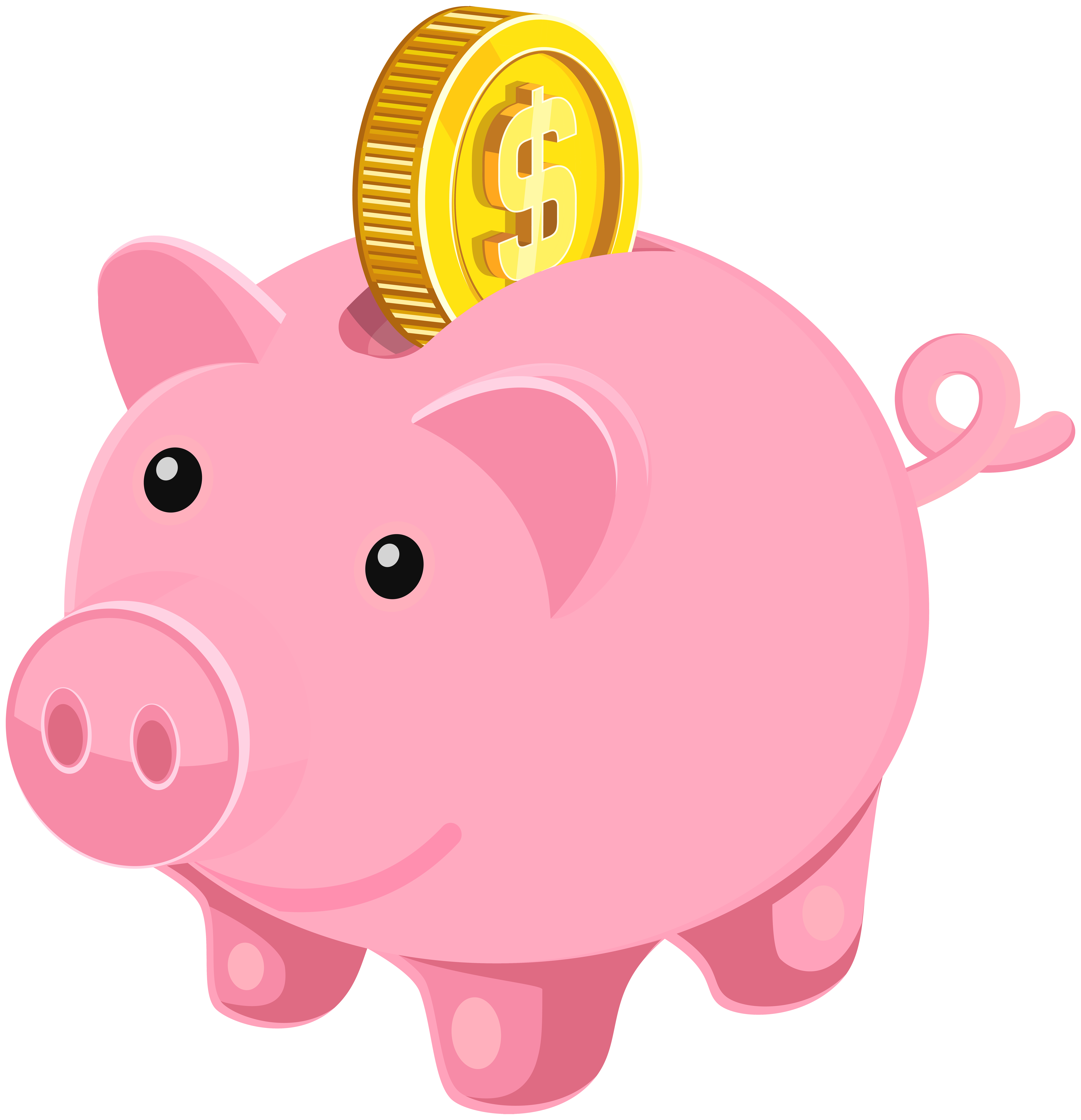 Piggy Bank PNG Clip Art Image | Gallery Yopriceville - High 