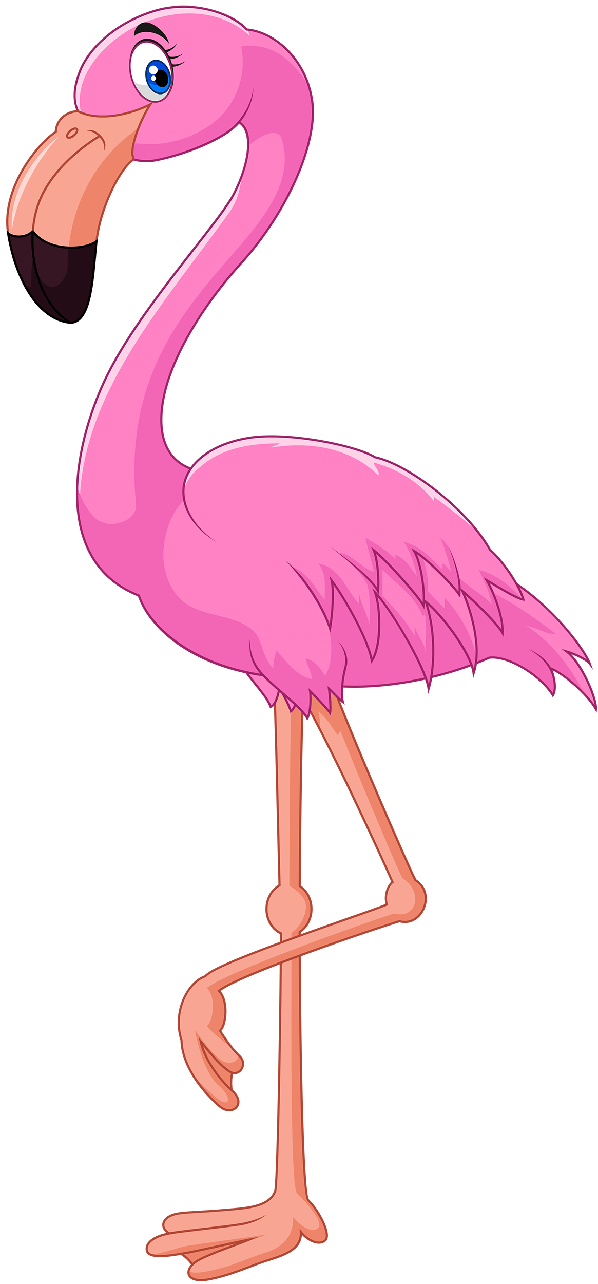 Pink Flamingo PNG Clipart - Best WEB Clipart