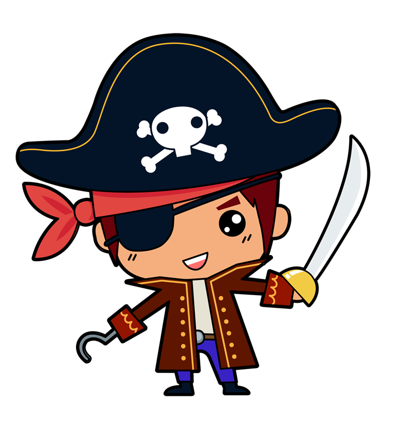 Pirate free to use cliparts 
