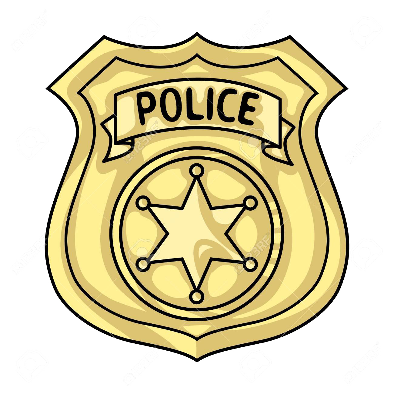 Featured image of post Policeman Badge Clipart