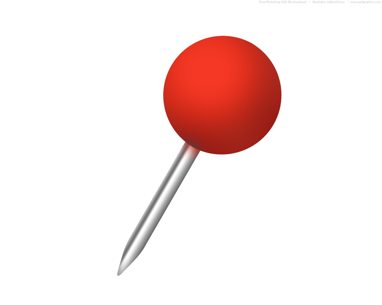 Push pin clipart hostted 2 